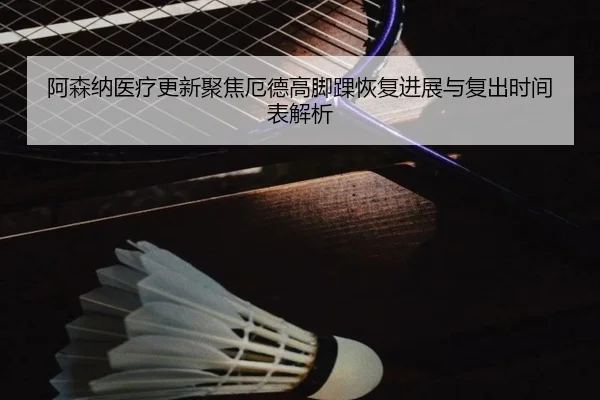 阿森纳医疗更新聚焦厄德高脚踝恢复进展与复出时间表解析 | pg